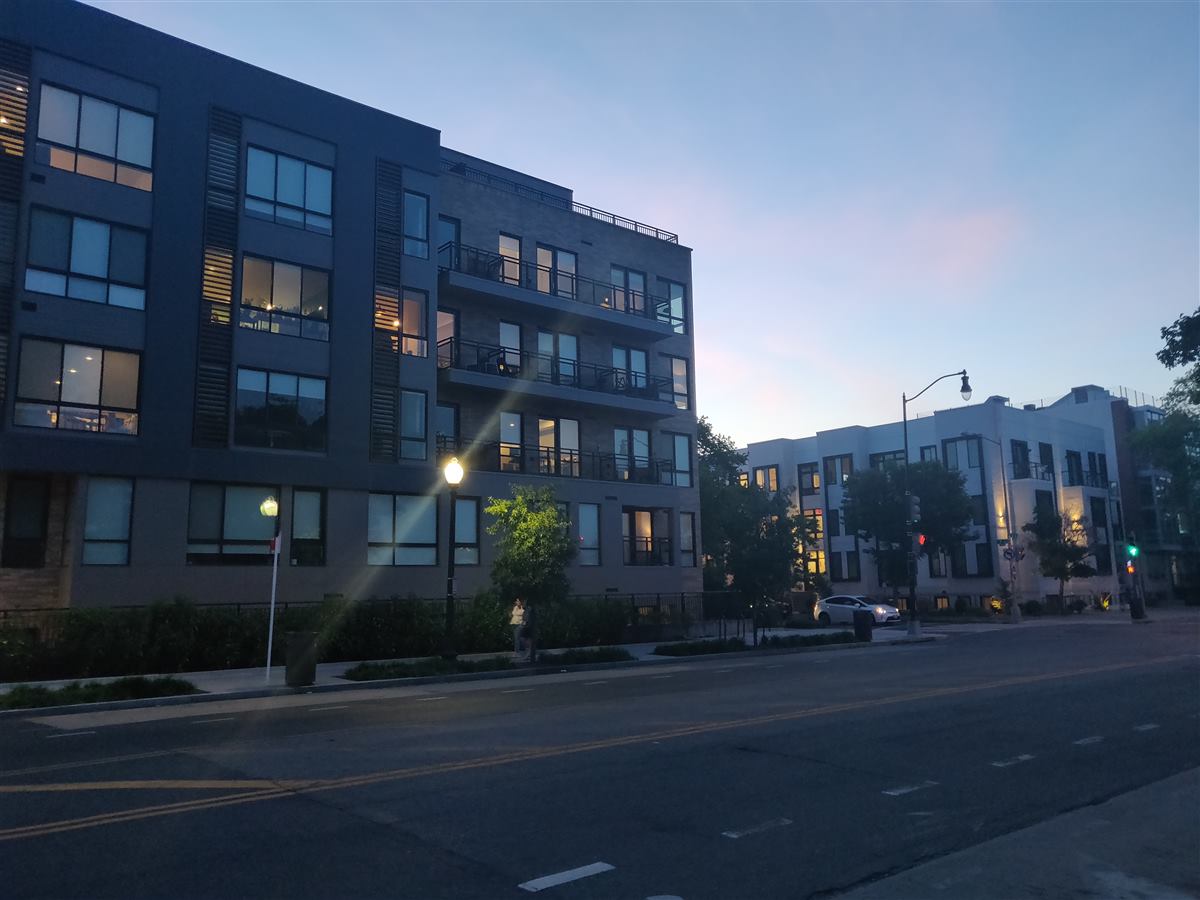 Residential apartment block representative of a rental investment used to illustrate rental yield assumptions.